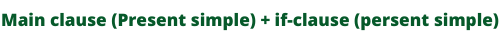 conditional sentence